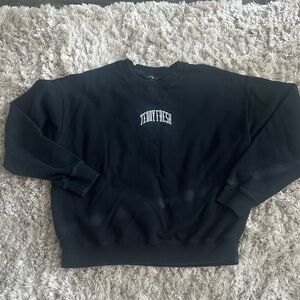 Teddy Fresh Men's Black Crewneck Sweater XL